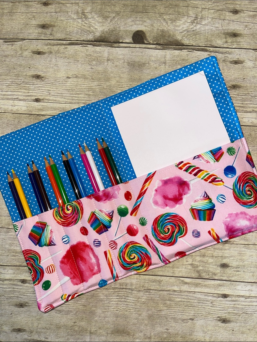 Art Portfolio: Kids Travel Colored Pencil Set - Gift for Artists Candy